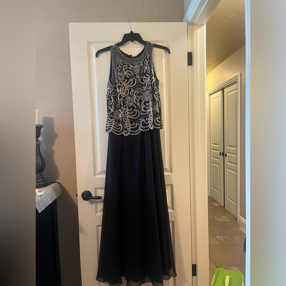 Floor length evening gown